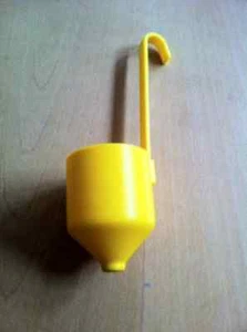 Viskositätsbecher, Tauchauslaufbecher Metallauslauf DIN 4mm - Bild 1 von 1