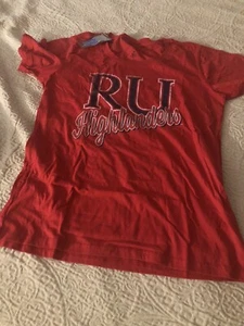 RU Highlanders Camisa Roja Mediana Totalmente Nueva - Imagen 1 de 2