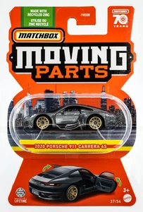 2023 Matchbox Moving Parts #37 2020 Porsche 911 Carrera 4S METEOR GREY | FSC - Picture 1 of 1