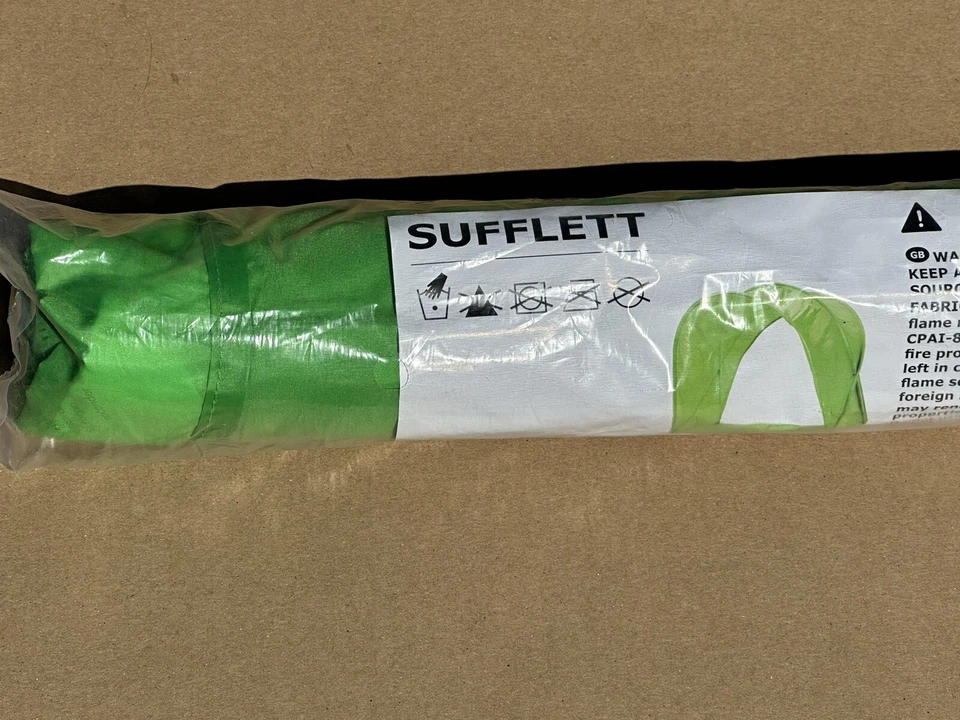 IKEA SUFFLETT Green Overhead Cover Kid's Childrens Bed Tent 903.324.77