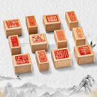 Self-Inking Calligraphy Painting Stamps  Office Supplies