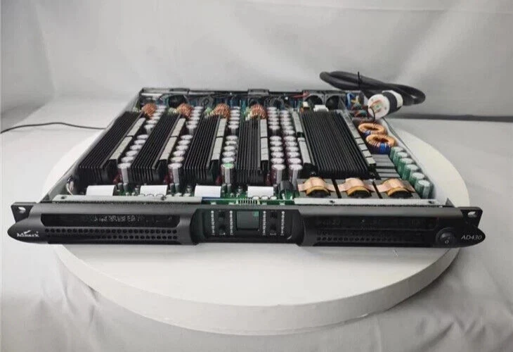 Admark AD-406 Quad-channel Class-D Power Amplifier ( 650 Watts to 1870 Watts ) - Image 1 of 2