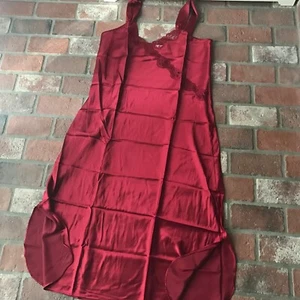 Camicia da notte rossa vintage Adonna Intimates nuova da donna taglia XL - Foto 1 di 6