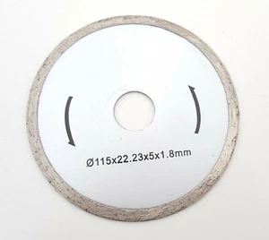 ZIPPER Diamantscheibe Trennscheibe für ZI-FS115 Fliesenschneider Nassschneider - Bild 1 von 3