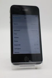 Apple iPhone 4 8GB czarny czarny oryginalny stan - Zdjęcie 1 z 8