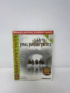 Final Fantasy Tactics “Greatest Hits” Prima’s Official Strategy Guide!! - Picture 1 of 16