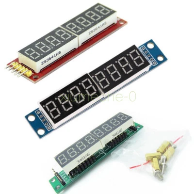 MAX7219 8-Digit LED Display 7 Segment Digital Tube For Arduino Raspberry Pi M - Image 1 of 2