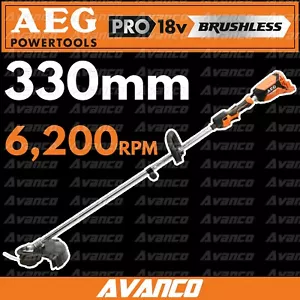 AEG 18V Brushless Line Trimmer Skin Whipper Snipper Rigid Compatible ALT18B NEW - Picture 1 of 2