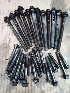 98-02 Volvo V70 B5244t 2.4 Crankshaft Main Bolts S70 B52 Crank Girdle Screws - Picture 1 of 7