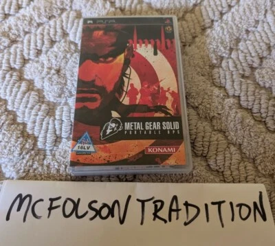 Metal Gear Solid: Portable Ops (Sony PlayStation Portable) - PAL PSP VERSION - Image 1 of 4