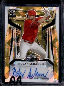 2023 Leaf Nolan Schanuel Metal 1/1 Autograph - Picture 1 of 2