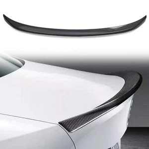 For 2019-2024 Bmw 3-series G20 330i M340i M4 V Style Carbon Fiber Trunk Spoiler - Picture 1 of 10