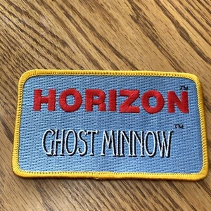 Horizon Ghost Minnow Fishing Patch Embroidered - Picture 1 of 2