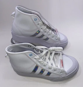 Adidas Nizza Zapatos de Plataforma Media para Mujer Tenis Talla Mujer 6 Nuevos - Imagen 1 de 12