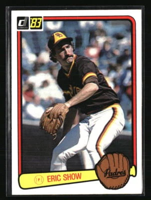 Eric Show 1983 Donruss #439 Baseball Card - Image 1 of 2