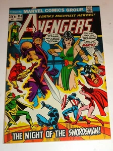 AVENGERS  #114 CLASSIC COVER 9.0/9.2 HIGH GRADE FIRST MANTIS COVER 1973 - Picture 1 of 1