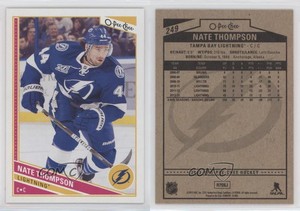 2013-14 O-Pee-Chee Nate Thompson #249