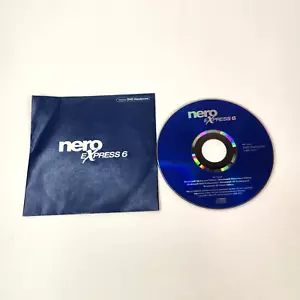 NERO EXPRESS 6 Software CD Multilingual for Win 98 2000 XP for Sony DVD Handycam - Picture 1 of 5