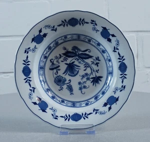 Wellco Krefeld Teller Suppenteller Zwiebelmuster Echt Kobalt Spülmaschenenfest - Bild 1 von 3