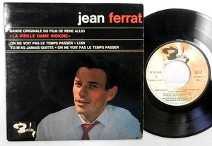 Jeans Ferrat 45 La Vielle Dame Indigne Strack French 7 " EP 1965 - Bild 1 von 2
