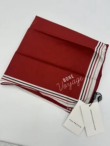 New NetJets X Max Bone “Bone Voyage” Dog Cotton Bandana Scarf NWT 19” X 19.5” - Picture 1 of 5