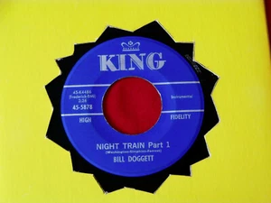 BILL DOGGETT~ NIGHT TRAIN~PART 1 AND 2 KING~ IN DEMAND NOW ~INSTRUMENTAL~MOD - Picture 1 of 2