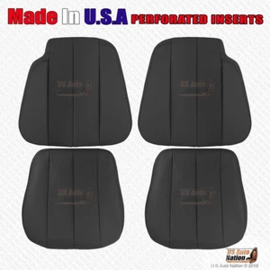 1990 - 1995 Mercedes Benz SL300 320 500 600 Driver Passenger Leather Cover Black - Picture 1 of 18