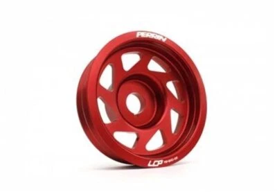 Polea de manivela aligerada roja Perrin PSP-ENG-100RD para Subaru Impreza WRX STi 2015+ Foto 1 de 4