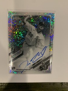 2021 Topps Chrome Jimmy Lambert Mini Diamonds Refractor Auto RC / #RA-JL