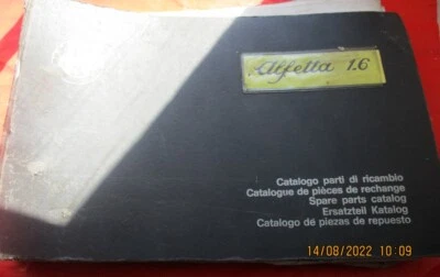 Alfa Romeo Ersatzteilkatalog Alfetta 1,6 (1975) - Bild 1 von 2
