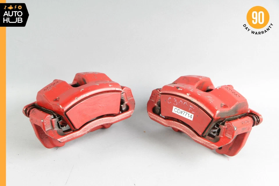 08-14 Juego de pinzas de freno delanteras izquierda y derecha mercedes w204 c300 c250 OEM Foto 1 de 4