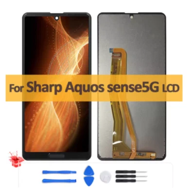 For Sharp Aquos sense5G OEM LCD Display SHG03 Touch Screen Digitizer Assembly - Image 1 of 3