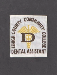 Vintage Pennsylvania Lehigh County Community College Zahnmedizinische Fachangestellte Pflaster - Bild 1 von 3