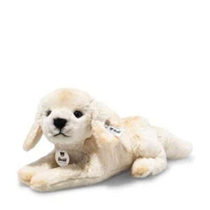 Steiff Labrador Lenny EAN 076886 076893 Brown or Blond 23cm New - Picture 1 of 12