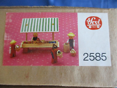 Altes Sevi Holzspielzeug - Marktstand 2585  Ca 80er Jahre • 3€