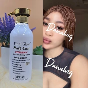 Final GLOW Vit - C Ultra Whitening H-C face & body lotion 500ml 👌 Spf50 - Picture 1 of 2