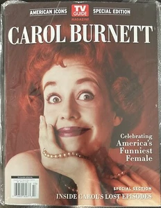 TV GUIDE MAG: American Icons, Carol Burnett; Special Edtn. BN In Coltr SLV - Picture 1 of 1