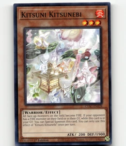 Yugioh Kitsuni Kitsunebi Cyberstorm Access CYAC-EN028 comune - Foto 1 di 1