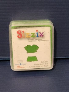 Sizzix Cutter Die 38-0117 - BITTY SHORT SET - sm GREEN cutting die - Picture 1 of 3