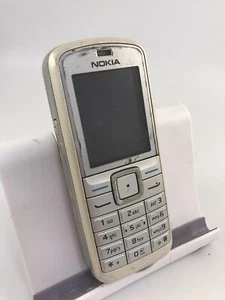 Nokia 6070 White Tesco Network 1.8" Screen Mobile Phone Incomplete - Picture 1 of 12