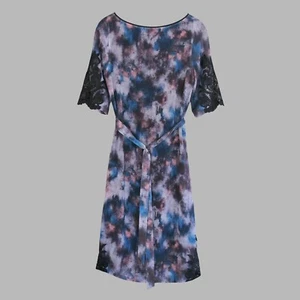 Reiss Ardant Printed Lace Trim Dress | UK 6 - Picture 1 of 6