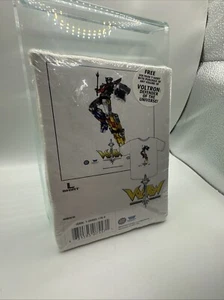 Voltron Defender Of The Universe 2006 DVD Promo Rare White T-Shirt Size L - New - Picture 1 of 13