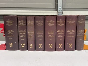 Antique 1908-1913 Book Mineral Resources U.S Geological Survey - Picture 1 of 24
