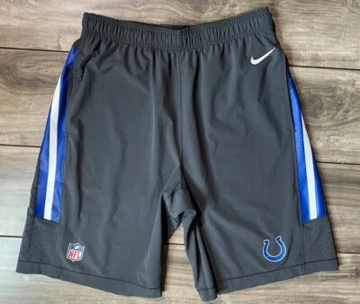Nike Indianapolis Colts NFL Football Team Practice Training Shorts Men's Medium - Image 1 of 4