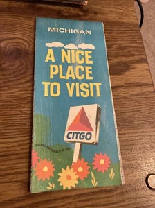 Mapa vintage - 1968 Citgo - Michigan... Un buen lugar para visitar - Imagen 1 de 2