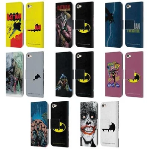 BATMAN DC COMICS FAMOUS COMIC BOOK COVERS LEATHER BOOK CASE FOR APPLE iPOD TOUCH - Picture 1 of 14