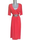 Lilly & Rose Red Maxi Dress - Embellished Waist Size 16 - New with Tag
