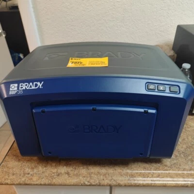 Brady BBP35 Multi-Color Sign and Label Printer Gently USED, tested - Image 1 of 4