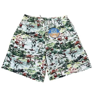 Columbia PFG Pantalones Cortos de Natación Nuevos con Etiquetas Arena Pesca Talla Pequeña 8” Entrepierna Navidad - Imagen 1 de 5