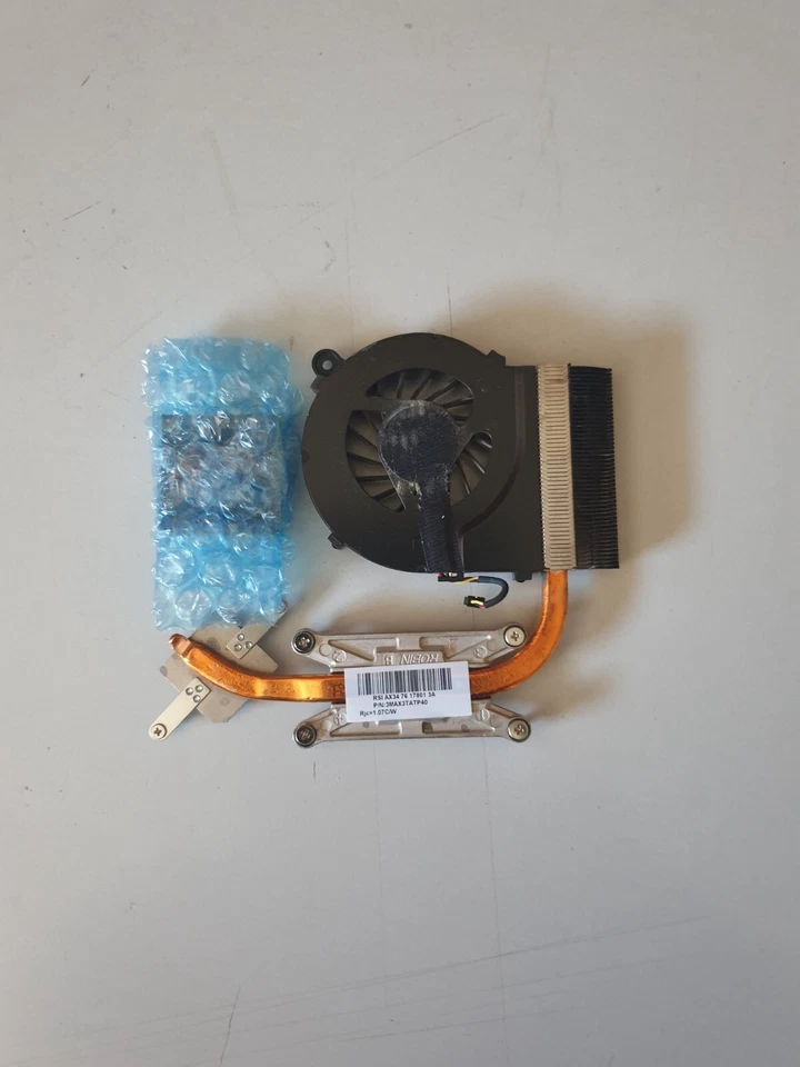 Compaq Presario CQ62 cpu with heatsink and fan - Image 1 of 1